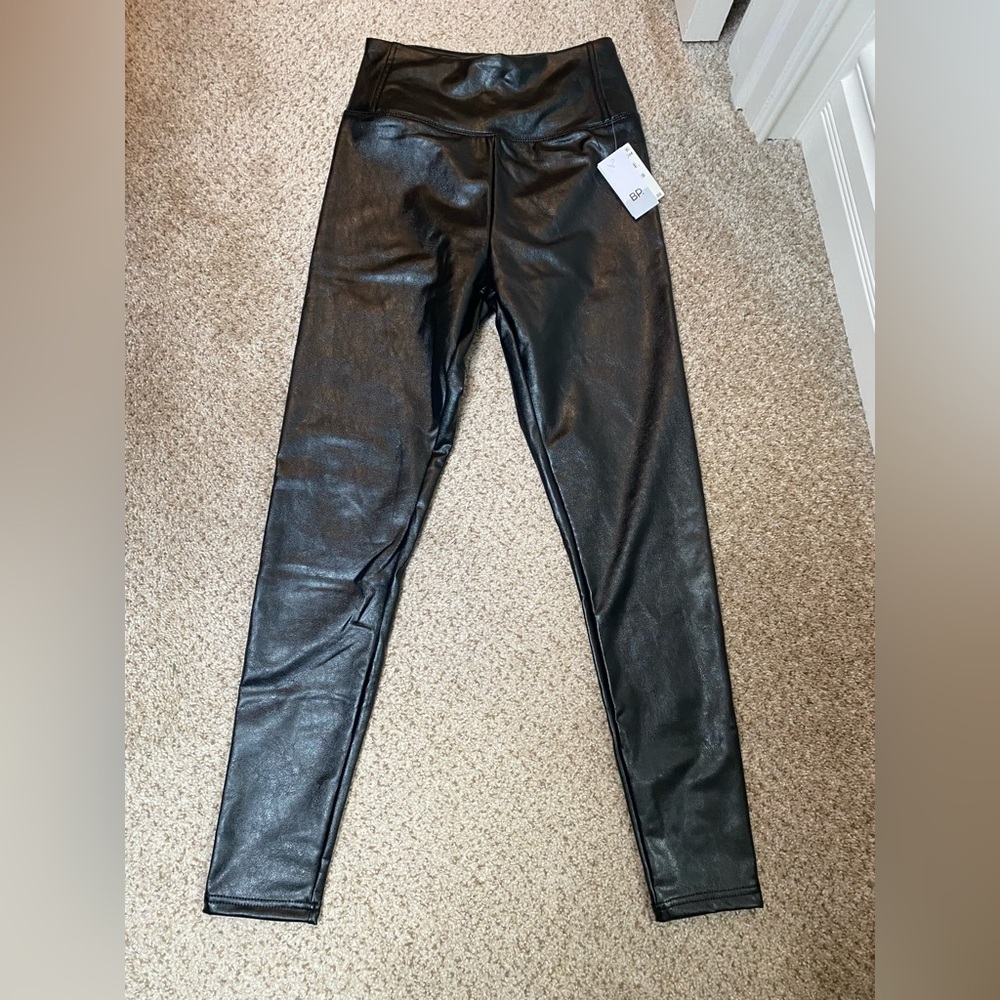 NWT faux leather leggings